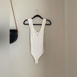 Lulus Cut Out For This One Sleeve Bodysuit, Size Small